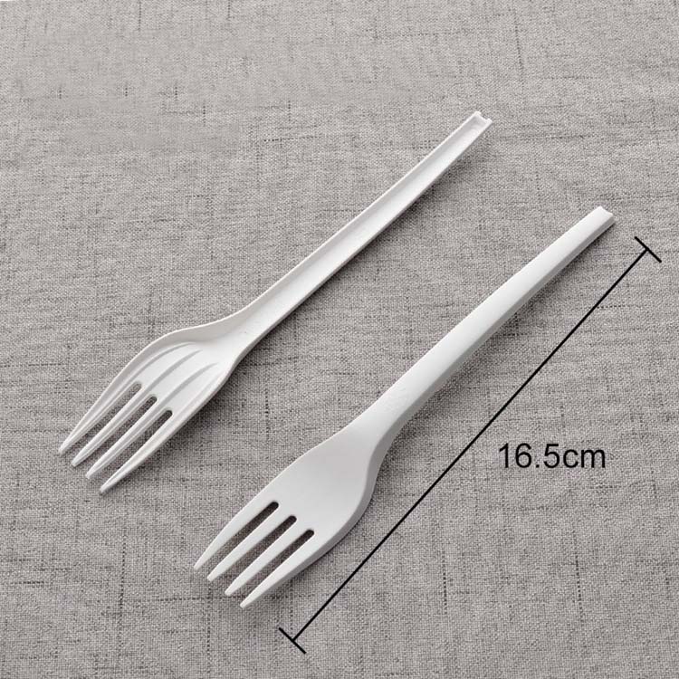 Food Take Away Cutlery 3 Pieces Plastic Cutlery Set with Fork Spoon