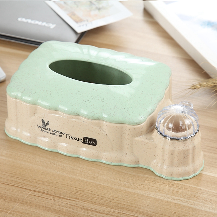 plastic tissue box