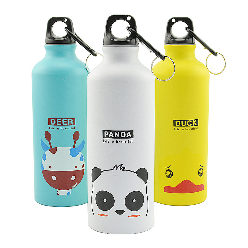 Custom Logo Printing Wholesale Aluminum 750ML Self Cooling Water Bottle