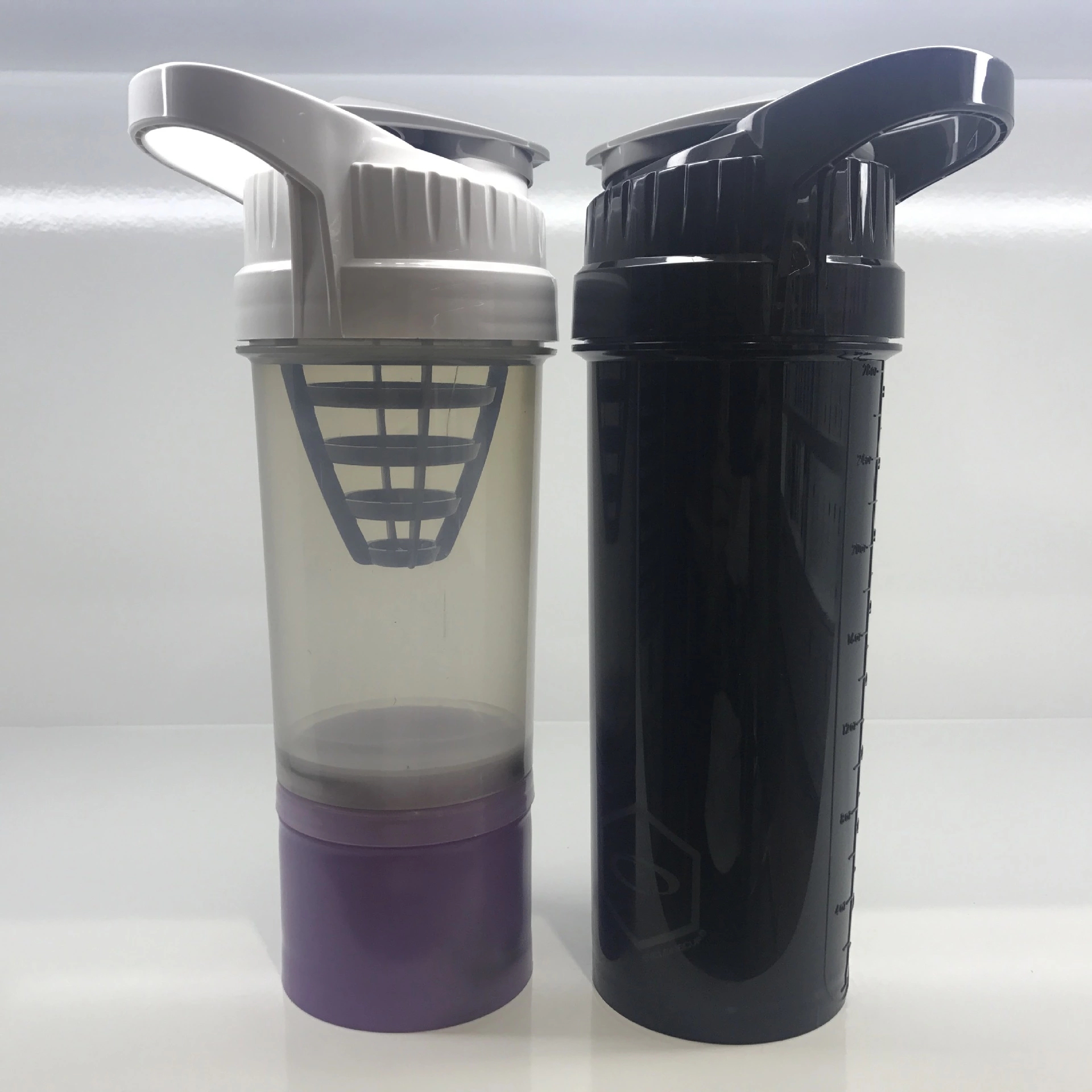 Custom Gym Shaker Bottle 500ml Plastic Private Label Water Bottle ...