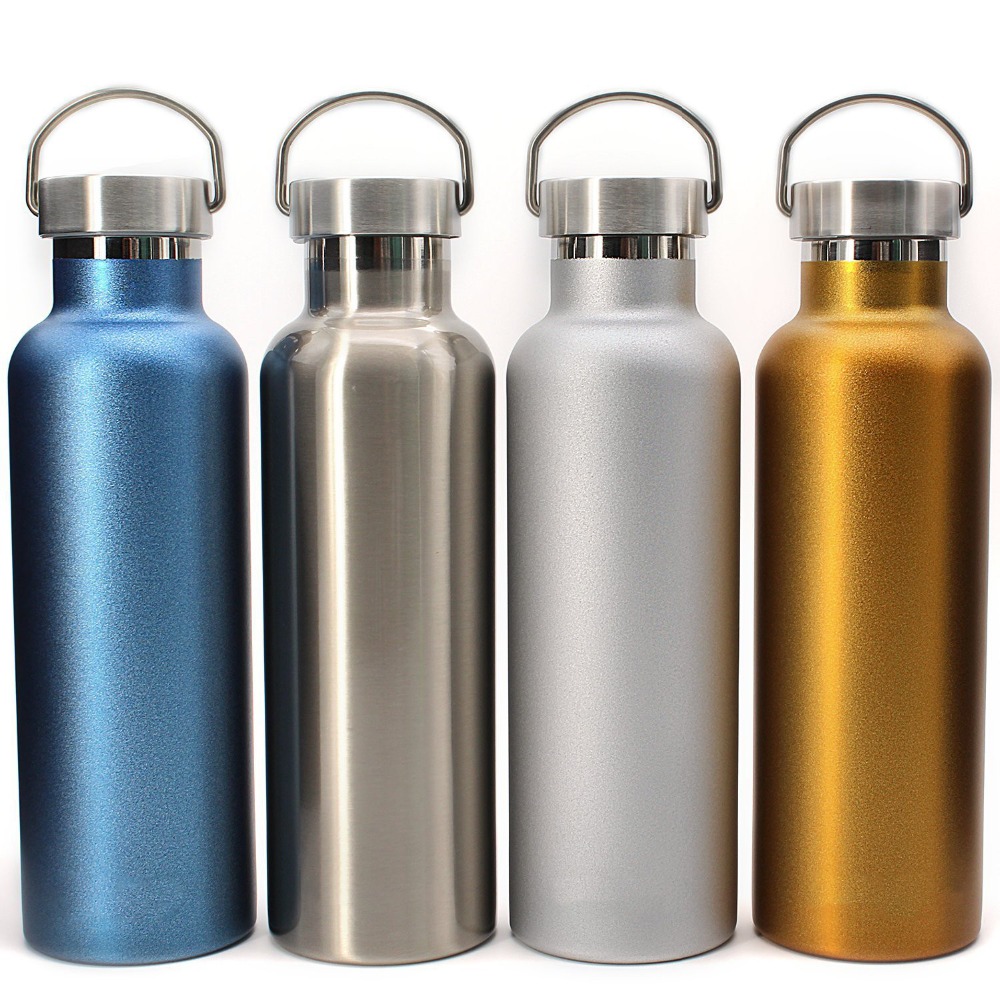 Wholesale Long Hot Water Bottle Stainless Steel Flask With Handle   Buy