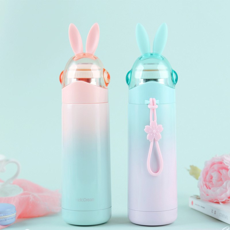 Download Creative Cartoon 304 Stainless Steel 4 Color Thermos Bottle Thermos Cup Seal Hot Water Bottle ...