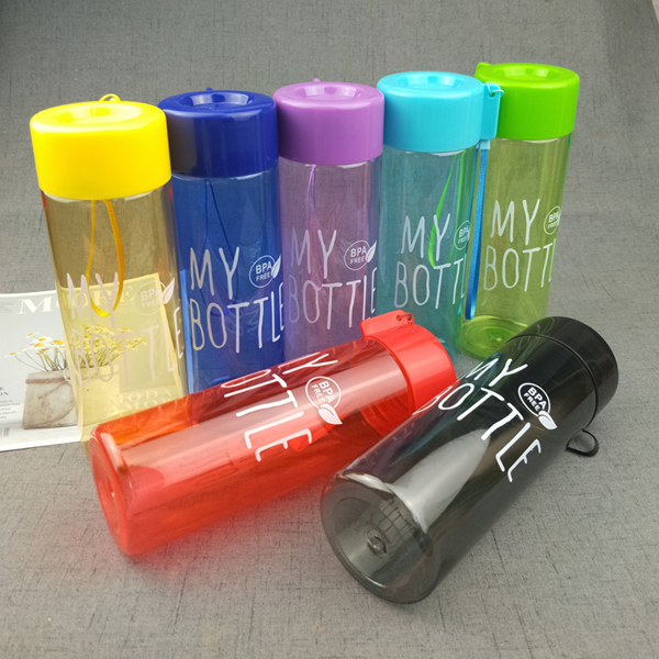 Customized Creative Handle Simple AS Plastic Largemouthed Colored